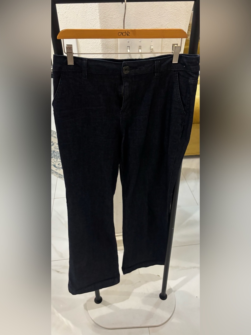 d. jeans Women's Black Boot Cut Jeans